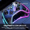 thumbnail image 3 of Control Inalámbrico Gamepad Para Switch/pc Rgb Transparente, 3 of 5