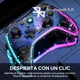 thumbnail image 3 of Control Inalámbrico Gamepad Para Switch/pc Rgb Transparente, 3 of 5