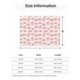 thumbnail image 5 of Uemuo Kawaii Pigs Printed Throw Blanket for Couch, Fluffy Fuzzy Blankets for Bed, Sofa, Cozy Flannel Faux Fur Blanket-60"x50", 5 of 6