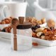 thumbnail image 3 of Contenedor de granos de café, tarro de caramelos, recipiente para guardar sal, especias, recipiente hermético, juego de vidrio, madera, 3 of 6