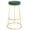 Malachite Green/Gold, variant on SAFAVIEH Sabina Modern Style Round Bar Stool, Black/Gold (18.5 in. W x 18.5 in. D x 29.2 in. H)