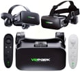 thumbnail image 2 of VR Glasses with Game Controller Set of 2, Qianhuan Magic Mirror VR All-in-One 3D Headset, Immersive Gaming & Movie, Lightweight Adjustable, Comfortable Home Theater VR Headset, 2 of 10