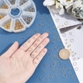 thumbnail image 2 of About 800pcs 8 Sizes Close but Unsoldered Jumps Rings Metal Connector O Rings Stainless Steel Jump Rings Connectors, 2 of 7