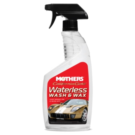 Mothers California Gold Waterless Wash & Wax, 24 fl oz