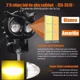 thumbnail image 4 of 8000lm Luz Led Faros Para Motos Luces Auxiliares Lupa Autos, 4 of 8