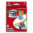 thumbnail image 1 of RoseArt Jumbo Crayons 8-Count Packaging May Vary (078VA-8), 1 of 1