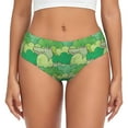 thumbnail image 1 of Fotbe Crocodile And Bush Calzones Estampados para Mujer – Ropa Interior de Algodón, Cómoda, Suave y Elástica-X-Large, 1 of 6