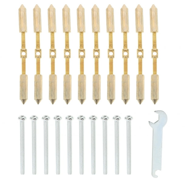 10 sets Dispositivos de reparación de cassette Práctica 86 Tipo Reparador de cassette universal Tornillo Herramientas