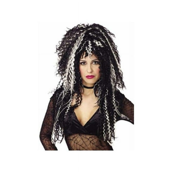 Black and White Costume Wig