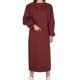 thumbnail image 1 of Delantal para hornear Cateissary manga larga Tela impermeable unisex Vino rojo HA084605-03, 1 of 6
