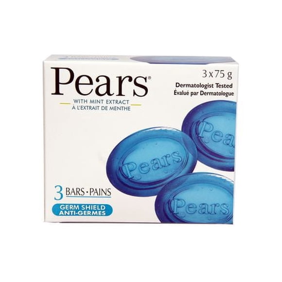 Pears Germ Shield Soap (3 bars)