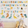 thumbnail image 4 of Pegatinas De Pared ZHCH Dinosaurios Letras Y Números Decoración, 4 of 5
