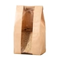 thumbnail image 2 of Joernso 50 Packs Paper Bread Bags with Clear Window Homemade Bread Sourdough Toast Bags Waterproof Tear-Proof Kraft Paper Bags for Bakery Pastry, 2 of 8
