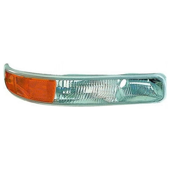 Left Driver Side Parking Light Assembly - Compatible with 2000 - 2006 Chevy Suburban 1500 2001 2002 2003 2004 2005