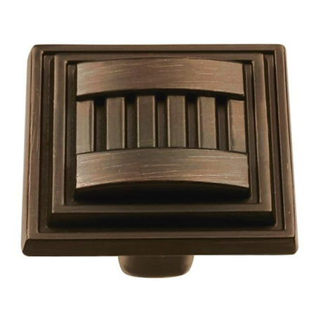 - BWHH74670 VB Belwith Knob, 1.31 in. Square Vintage Bronze