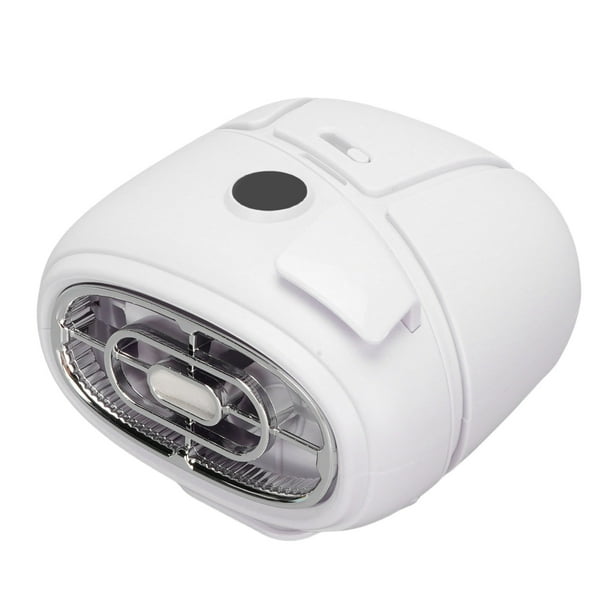 Ventilador De Cintura Personal Portátil, Ventilador De Cintura Recargable Con Aromaterapy Box 100 Engranajes Pantalla Digital LED Ajustable Ajustable