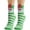 D_Green, variant on Women‘s Wool Socks Winter Warm Thick Crew Cute Christmas Print Knitted Cozy Thermal Socks Vintage Style Stocking Stuffers Gifts for Her one Size Soft Breathable, F,One Size