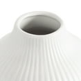 thumbnail image 5 of Better Homes & Gardens Ribbed Ceramic Vase, 2-Piece, White, 5 of 10