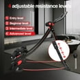 thumbnail image 4 of Foldable Ab Machines for Home Exercise, Adjustable Ab Workout Equipment, Abdominal Cruncher Abs Exercise Machine for Home Gym, 22 lbs Ab Machine, Black and Red, 4 of 10