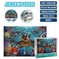 thumbnail image 2 of FEIJIBA Casse-Tête Papier Casse-Tête pour Adultes 1000 Pcs Grands Jouets de Soupe Développement Tortue Casse-Tête d'Intelligence pour Enfants, 2 of 9