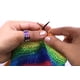 thumbnail image 4 of Row Counter Rings Knitter's Pride Rainbow de acero inoxidable, 4 of 4