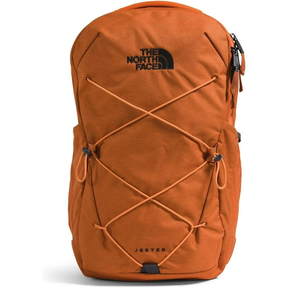 The North Face Jester Everyday Laptop Backpack - Iron Bronze Dark Heather/Papaya, One Size