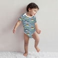 thumbnail image 3 of Kdxio Various Wild Sea Fish Pattern Unisex Baby Cotton Short Sleeve Bodysuits-18 Months, 3 of 5