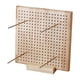 thumbnail image 4 of Tablero de bloqueo de ganchillo, tablero perforado para pasadores de varilla de ganchillo, soporte incluido, tablero de ganchillo de madera para, 4 of 9