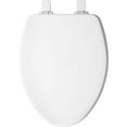 thumbnail image 5 of BEMIS 1600E4 346 Ashland Toilet Seat with Slow Close, Never Loosens and Provide the Perfect Fit, ELONGATED, Enameled Wood, Biscuit/Linen, 5 of 5