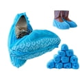 thumbnail image 1 of Blue Shoe Guys Premium Disposable Boot & Shoe Covers Booties | 100 Pack | Durable, Non-Slip, Non-Toxic, Water Resistant, Recyclable Protectors for In, 1 of 8
