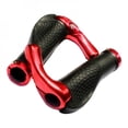 thumbnail image 1 of 1 Paire de Poignées de Vélo, Couvre-Poignée de Guidon en Caoutchouc Réglable, Poignées de Vélo Antichoc, 1 of 5