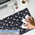 thumbnail image 4 of Long Mouse Pads for Desk,Blue Cartoon Unicorn Rainbow Heart Cloud Desk Mats on Top Of Desks, Desk Mouse Pad Extra Large with 3mm Non-Slip Base and Stitched Edge for Gaming,Work,Home 31.5"x15.7", 4 of 5