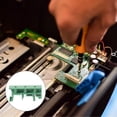 thumbnail image 3 of IFANLANDOR 10 Sets Rail Mounting Adapter Plastic Green for Fix Electronic Switch Equipment, 3 of 8
