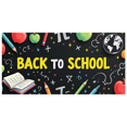 thumbnail image 1 of Back to School Banner Colorful Backdrop for Classroom Decorations Photo Background Party Supplies Event Props Kids Welcome Sign, 1 of 4