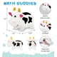 thumbnail image 2 of Dollibu Juguete para baño de vaca con chorro de agua, juguete flotante de goma blanca para baño, juguete de agua para jugar con chorros de animales frescos para niños pequeños, lindos juguetes de baño, 2 of 5