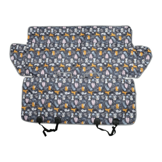 Unique Bargains Housse de Siège Auto Durable pour Petits Animaux Bleu