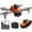 Orange_Free Size, variant on Gnmfd Dual-Camera 4K HD UAV Drone with 5G WiFi, Foldable RC Quadcopter for Adults, Brushless Motor, Altitude Hold, Headless Mode, Gesture Control, Obstacle Avoidance, Video Drone for Christmas