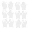 thumbnail image 1 of Guantes de algodón blancos de 20 pares Guantes de trabajo protectores suaves y ligeros para etiqueta de jardinería de trabajo industrial (Premium Thin XL), 1 of 5
