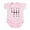 Petal Pink, variant on CafePress - Gearshift Race Infant Bodysuit - Baby Light Bodysuit, Size Newborn - 24 Months