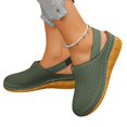 thumbnail image 2 of Fashion Clogs for Women Wedge Sandals with Ankle Strap Mesh Breathable Round Toe Slip On Shoes with Arch Support 40, 2 of 4