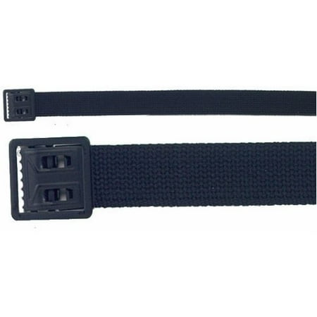 Open Face Buckle - +54'' Web Belt-Black Open Face Buckle BLK