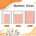 thumbnail image 3 of Autumn Blanket Super Soft Flannel Fleece Throw Blankets Love Family Harvest Maple Leaf Blanket Plush Fall Blankets Super Warm Cozy Lightweight Seasonal Bedding Blanket for Kids Adults 60x80 Inch, 3 of 6
