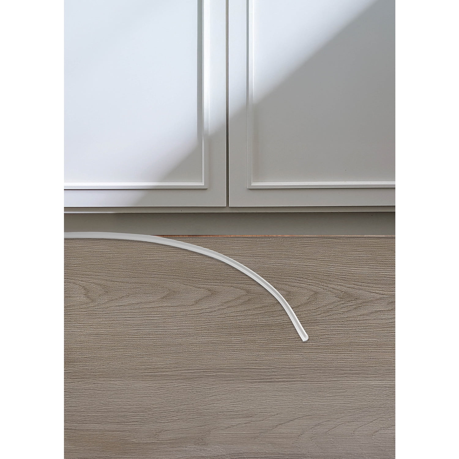 WallPops White Flexible Trim Peel & Stick Moulding