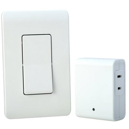 Woods 59773 Wireless Wall Switch Remote for Indoor Light Control, (Best Wireless Light Switch)