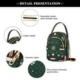 thumbnail image 4 of FORMRS Crossbody Bag for Women Quilted Travel Shoulder Cell Phone Purse with Chain Strap Handbag, Christmas Santa Hats, 4 of 7
