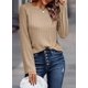 thumbnail image 2 of Camisa de manga larga Dokotoo Spring Fashion 2025 para mujer, color caqui, 2 of 6