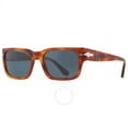 thumbnail image 2 of Persol Polarized Dark Blue Rectangular Unisex Sunglasses PO3315S 96/3R 55, 2 of 5