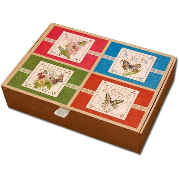 LPG Greetings Nature's Gifts Box of 12 Assorted Peggy Abrams All Occasion Cards