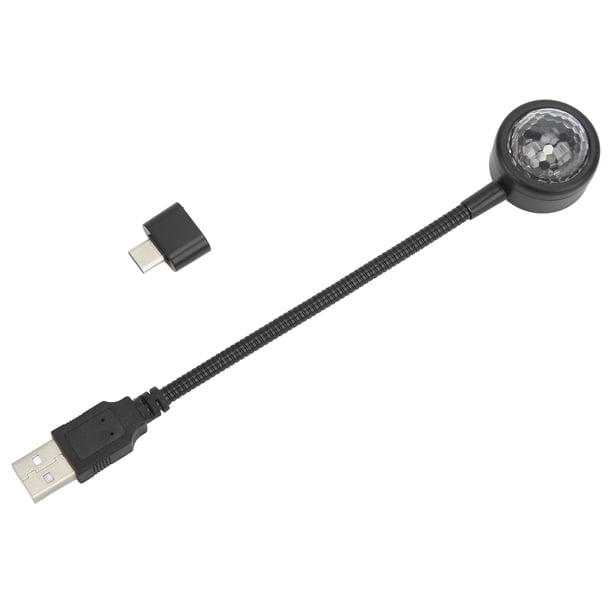 Luz del Proyector del Cielo del Coche Proyector de Estrellas USB Ajustable Luz Nocturna LED Control de Voz Rotación de 360 Romántico Portátil para el Coche ANGGREK Otros