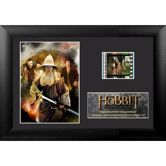 THE HOBBIT: AN UNEXPECTED JOURNEY (S9) Minicell FilmCells Framed Desktop Presentation